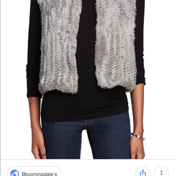 525 America - fur vest / worn once - Picture 6 of 6